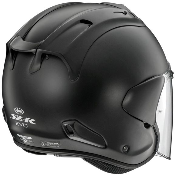 Casque jet Arai SZ-R VAS EVO - SOLID - Noir carbone