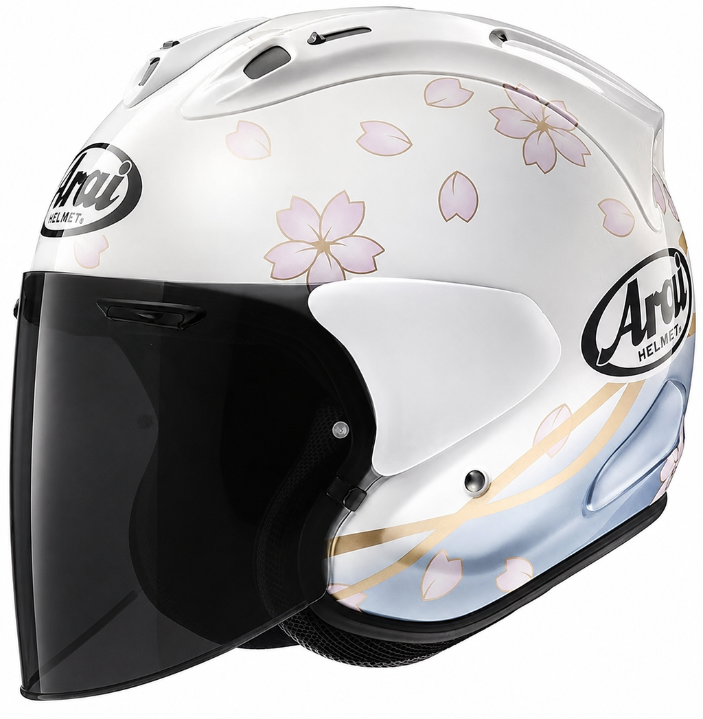 ARAI HELMET JET VZ-RAM  SAKURA WHITE